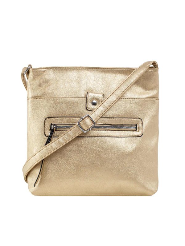 Gold Ladies Shoulder Bag