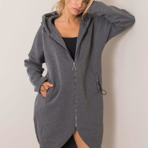 Tina RUE PARIS dark grey sweatshirt