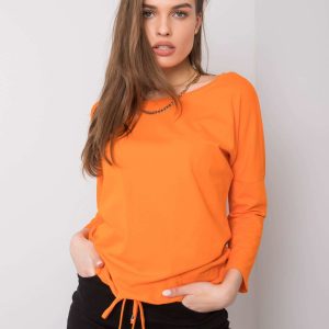 Fiona orange blouse