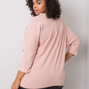 Kaylane Dirty Pink Cotton Blouse