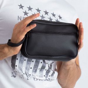 Men's hand sachet black