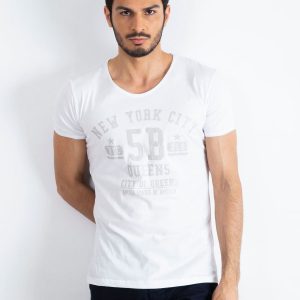 White Men's T-Shirt Queens