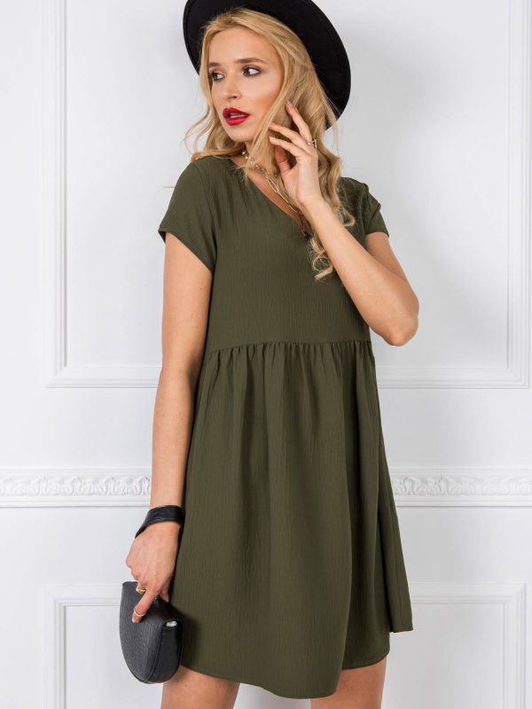 Khaki dress Erin RUE PARIS