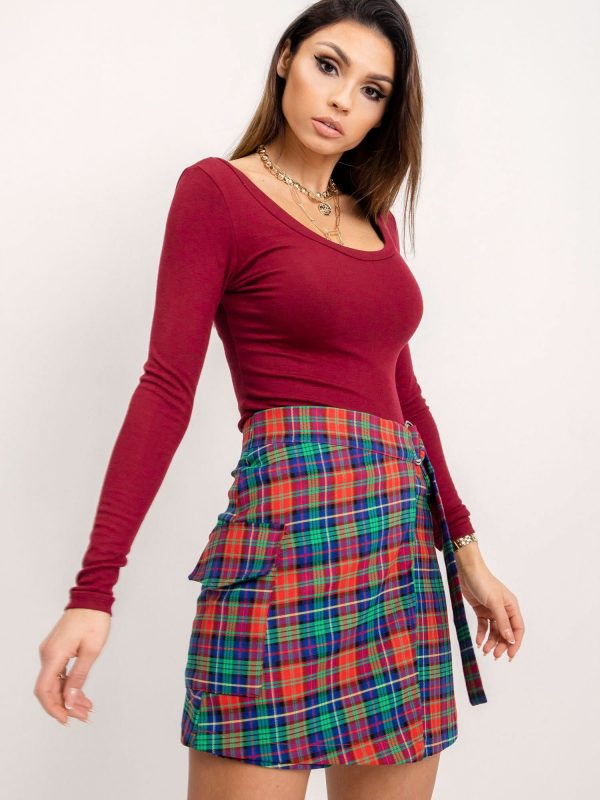 BSL Plaid skirt