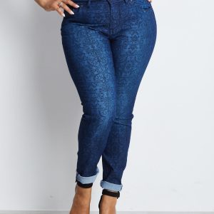 Dark Blue Plus Size Jeans Effectively