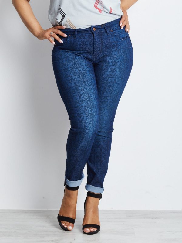 Dark Blue Plus Size Jeans Effectively