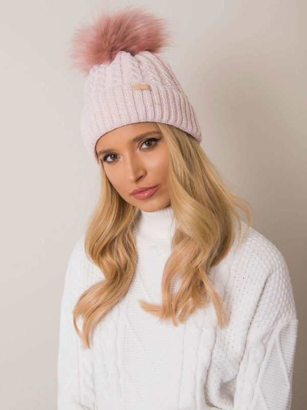 Pale pink women's hat RUE PARIS