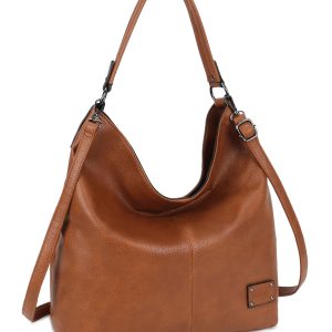 LUIGISANTO Brown Large Soft Bag