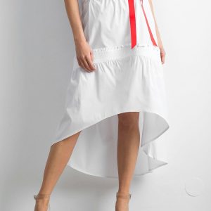 White skirt with stripes BY O LA LA