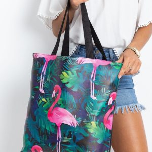 Black Large Flamingo Bag