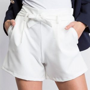 White Toastie Shorts