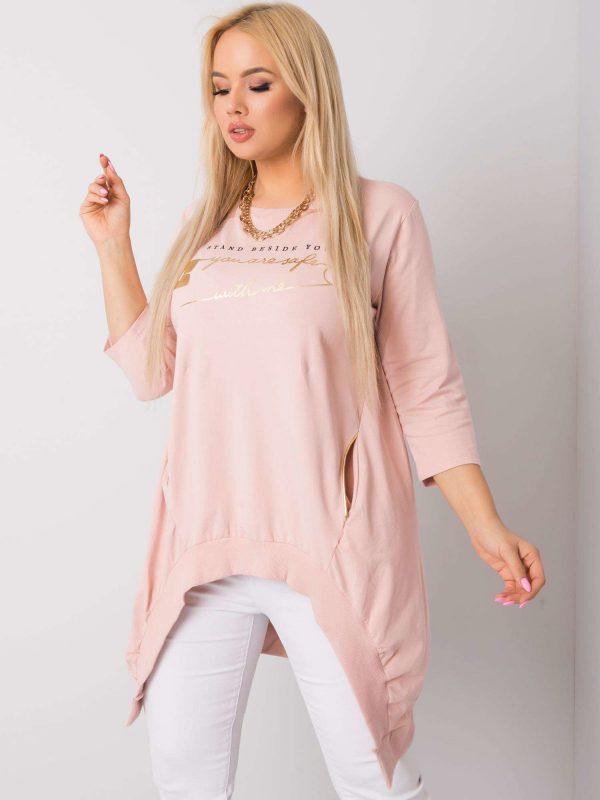 Light pink blouse Elvira