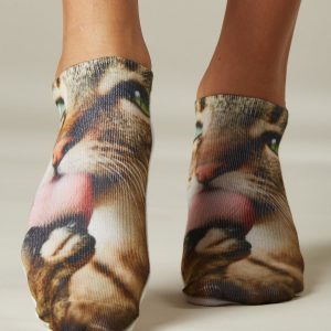 Women's socks with cat