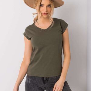 Khaki T-shirt Elisabetta