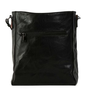 Black Imitation Leather Bag