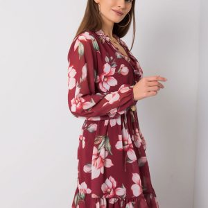 Burgundy dress Orchid OCH BELLA