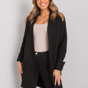 Broadland RUE PARIS black knitted cardigan