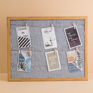 Brown Rectangular Photo Frame