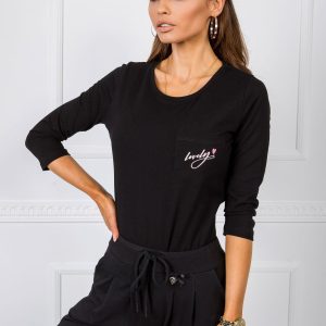 Thea black blouse