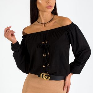 Paloma black blouse