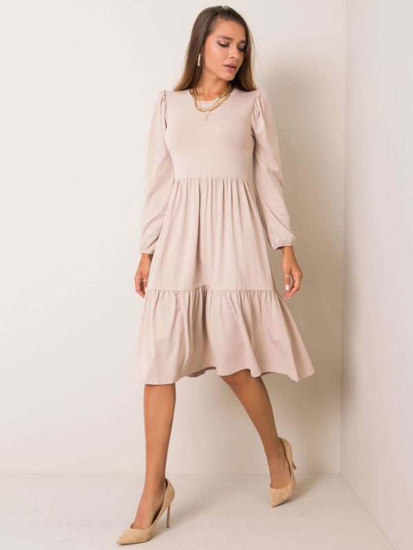 Beige dress Yonne RUE PARIS