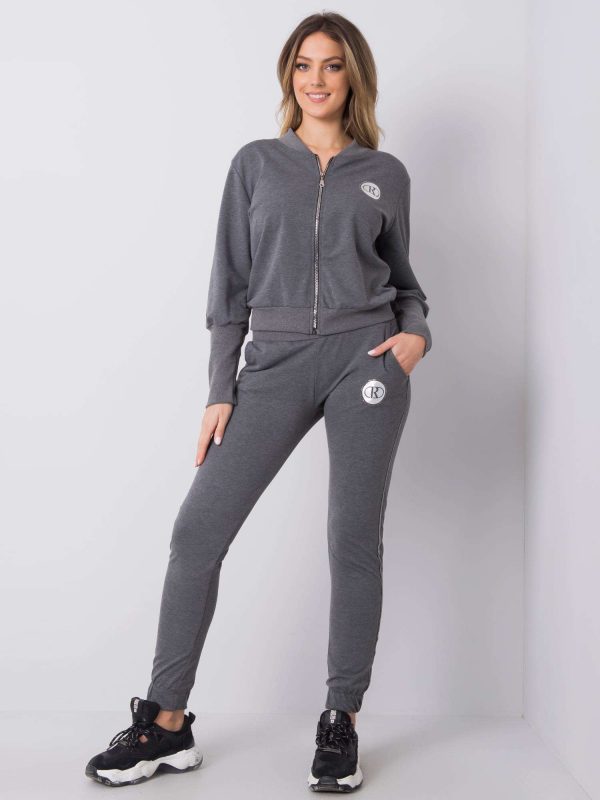 Dark Grey Venice Sweatsuit Set