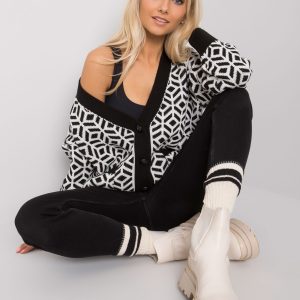 Black and white cardigan Abrantes RUE PARIS