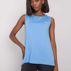 Latrisha blue sports top FOR FITNESS