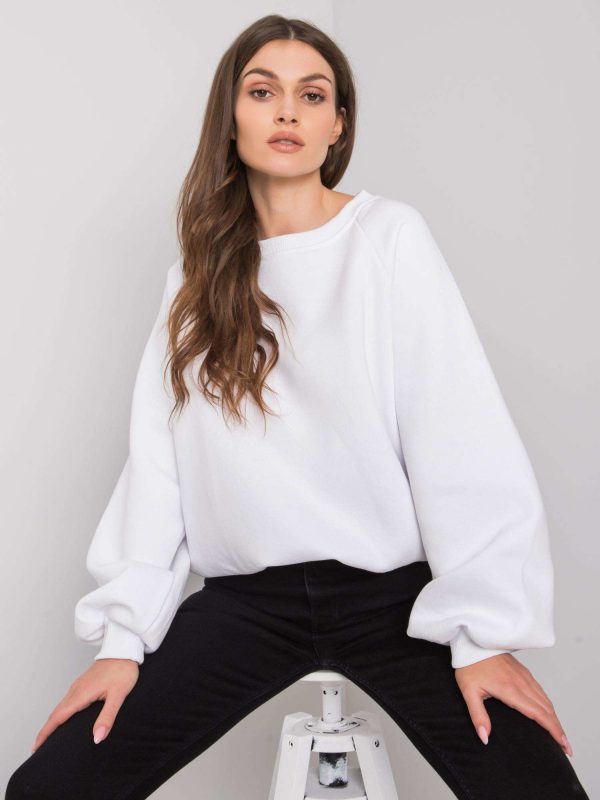 White hooded sweatshirt Tashi RUE PARIS