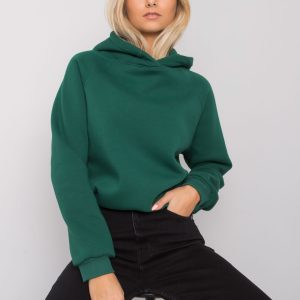 Dark green sweatshirt Nicole