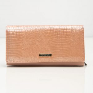 Pale Pink Animal Motif Wallet