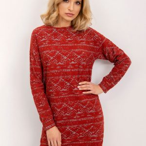 BSL Dark Red Dress