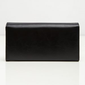 Black Women Leather Wallet