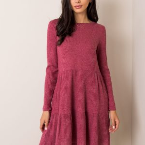 Dark pink dress Single FRESH MADE