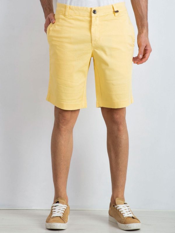 Wayne Men's Yellow Shorts