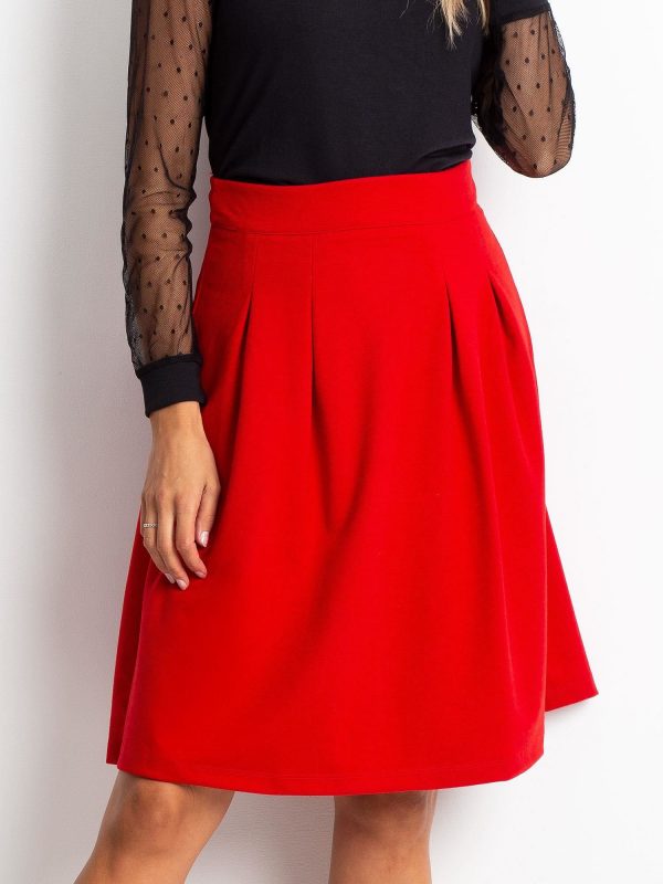 Red Gemini Skirt