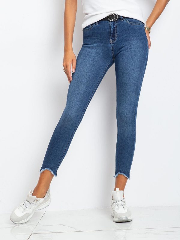 Carlita dark blue jeans