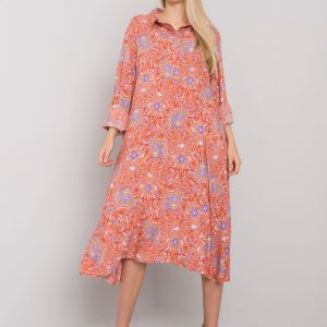 Brick Loose Princeton Dress