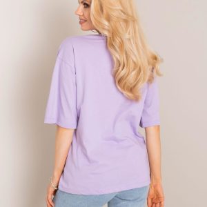 Purple t-shirt Woman RUE PARIS