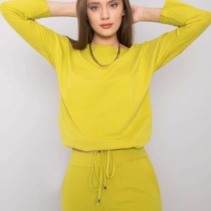 Lime blouse Fiona