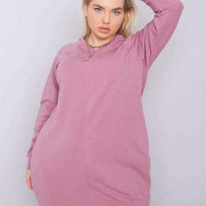 Ariadne Dirty Pink Plus Size Dress