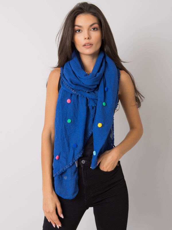 Dark Blue Women's Viscose Wrap