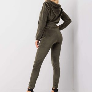 Khaki velour set Melody