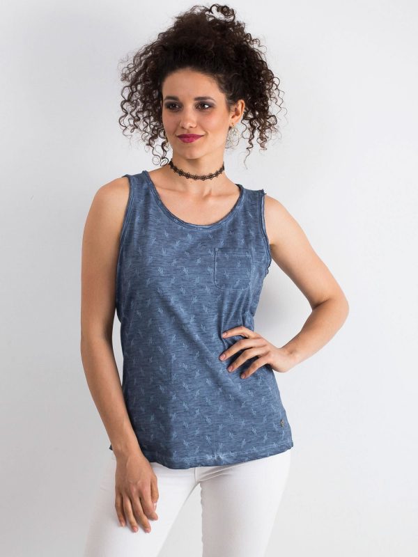 Blue Romance top