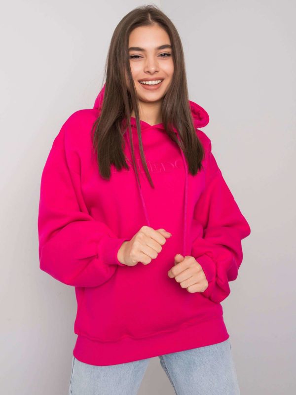 Carris RUE PARIS Fuchsia Hoodie