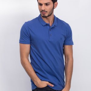 Blue Coastal Polo Shirt