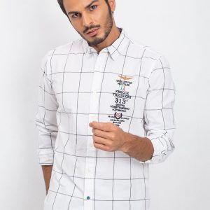 White Men's Italian Shirt