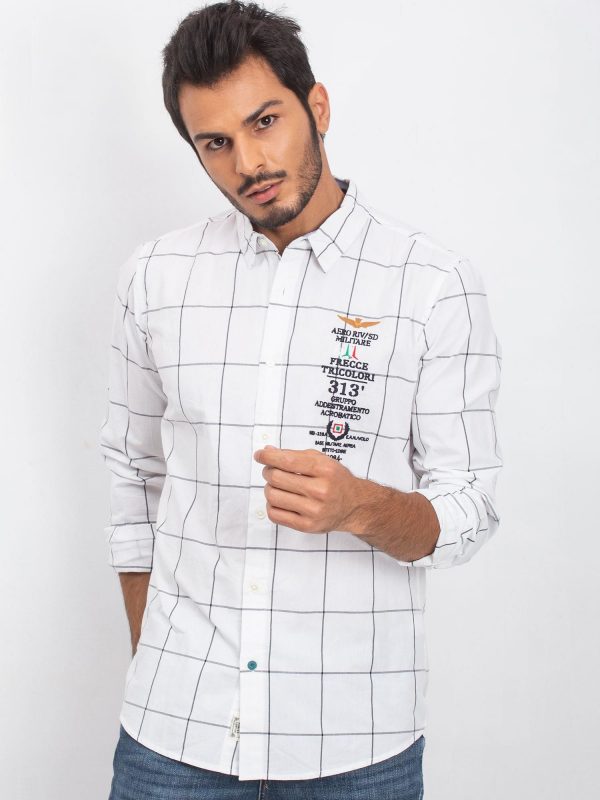 White Men's Italian Shirt