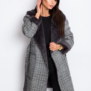 Black and Grey Coat Flirting