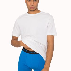 Blue Men's Briefs Boxer Shorts